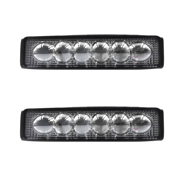 Set 2 x proiectoare auto 96W/set LED lupa, 10/30V