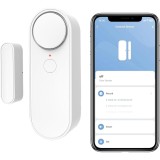Senzor Inteligent Wireless Pentru Usa, Fereastra, Antifurt, Compatibilitate Aplicatie Tuya si Smart Life, Sistem de alarma VisionHub&reg; pentru casa cu C