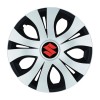Set 4 Capace Roti Top Gri-Negru R16, Compatibil Cu Suzuki, Autohelix MSA