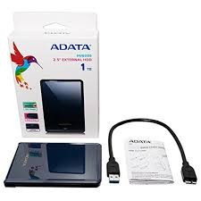 HDD extern ADATA HV620S, 1TB, 2.5&amp;quot;, USB 3.1, Negru, slim, sigilat foto