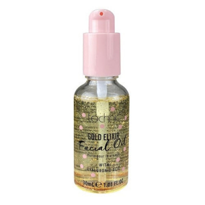 Ulei facial cu particule de aur si acid hialuronic, Technic Gold Elixir Facial Oil, 30 ml foto