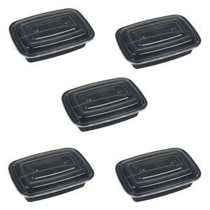 Set Recipiente Alimente cu Capac Transparent 1L, CMCLASS foto