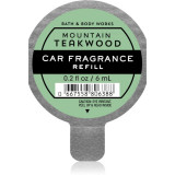 Bath &amp; Body Works Mountain Teakwood parfum pentru masina rezervă 6 ml