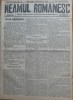 Ziarul Neamul romanesc , nr. 45 , 1915 , din perioada antisemita a lui N. Iorga