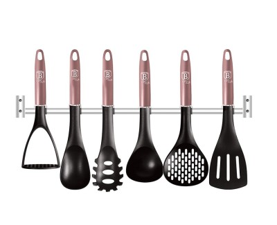 Set ustensile de bucatarie, 7 piese, I-Rose Collection, BerlingerHaus, BH 6329 foto