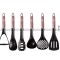 Set ustensile de bucatarie, 7 piese, I-Rose Collection, BerlingerHaus, BH 6329