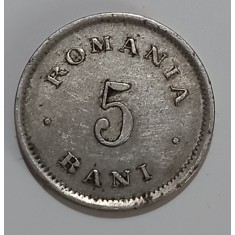 Rom&acirc;nia, 5 Bani 1900.