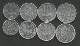 MOLDOVA SET / LOT ( 4 buc ) , 1 BAN + 5 BANI + 10 BANI + 25 BANI 2006 a UNC UNC