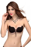 BRA134-1 Sutien invizibil cu silicon autoadeziv accesorizat cu siret