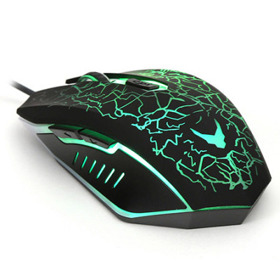 Mouse gaming Varr LED, 2400 DPI foto