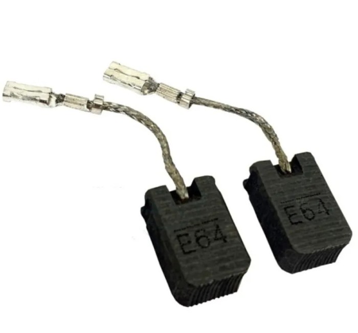 BOSCH Set 2 perii colectoare de carbune compatibile cu polizoarele unghiulare GWS 12-115, GWS 12-125, GWS 12-125 S, GWS 12-150 S, GGS 30 LS