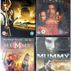 Filme DVD The Mummy / Mumia 1 - 4 Complete Collection Originale si Sigilate