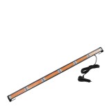 Cumpara ieftin Girofar LED lumina galbena 12-24V, 108W, 90 cm