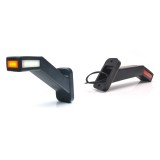 Cumpara ieftin Lampa Gabarit Led Cu Brat 1171P W168.4, 12V-24V, Pozitie Alb Rosu Portocaliu Dreapta, Was