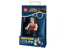 Breloc cu lanterna LEGO DC Super Heroes Wonder Woman (LGL-KE70A) foto