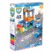 Set de construit parcare politie, lego, cu doua masinute, 48 de piese, multicolor, 37x11x50 cm