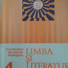 Limba si literatura romana revista pentru elevi an XI nr.4 1982