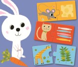 Djeco Puzzle duo La masa - Set pentru copii