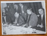 Fotografie originala din perioada comunista, Nichita Stanescu, Grigore Hagiu, C-tin Chirita, M. Iorgulescu