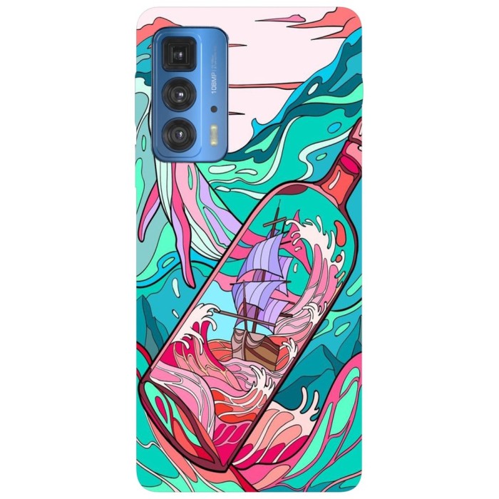 Husa compatibila cu Motorola G20 model Lost inside, Silicon, TPU, Viceversa