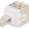 Comutator Tastatură DPDT Alb 0.1A 32VDC