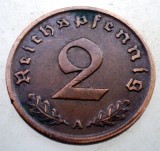 2.995 GERMANIA 2 REICHSPFENNIG 1937 A, Europa, Bronz