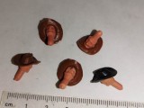bnk jc Timpo - lot capete cowboy/cavalerie - cu palarii