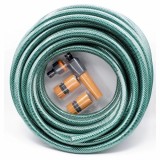 Furtun Gradina cu Insertie, 12.7mm, 1/2 toli, Rola 15m, 20 Bari, cu Conectori Inclusi