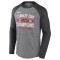 Florida Panthers tricou de bărbați cu m&acirc;necă lungă 2024 Stanley Cup Champions Throwback Tri-Blend Raglan Long Sleeve - M