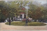 Salutari din Pucioasa. Aleea Parcului cu Muzica (circulata circa 1910)