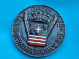 Placheta Italia -Bronz -80 mm.