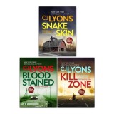 Cumpara ieftin CJ Lyons Lucy Guardian FBI Thrillers 3 Books Collection Set - Kill Zone, Blood Stained, Snake Skin