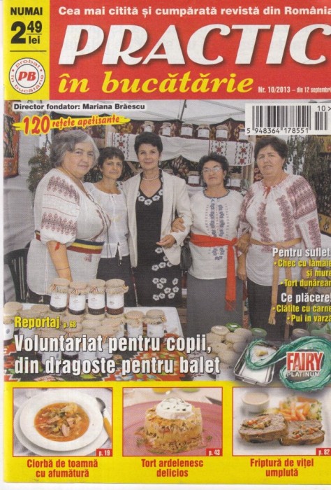 Practic in Bucatarie, nr. 10, 2013