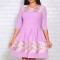 Rochie De Ocazie Venda Lila - 42Marimea