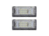 Set 2 buc lampa numar BMW Seria 3 (E46), Sedan/ESTATE, 1998-2003, partea stanga, LED; TUNING,