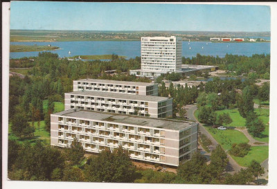 Carte Postala veche - Mamaia, Vedere dinspre lacul Siutghiol, Circulata 1974 foto