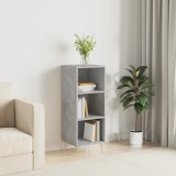 vidaXL Servantă, gri beton, 34,5x32,5x90 cm, lemn prelucrat