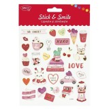 Set stickere - Lipeste si zambeste - Love | Daco