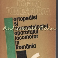 Pagini Din Istoria Ortopediei Si Traumatologiei Aparatului Locomotor In Romania