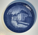Farfurie portelan danez ROYAL COPENHAGEN, anul 1975, Santinela (1), Farfurii