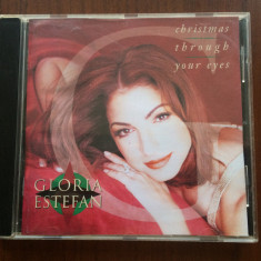 gloria estefan christmas through your eyes 1993 cd disc muzica pop sarbatori