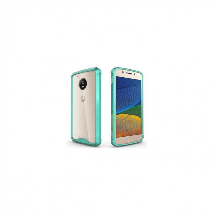 Husa Iberry Care Shockproof Mint Pentru Motorola Lenovo Moto G5 Plus