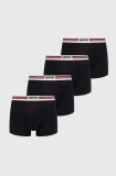 Levi&#039;s boxeri 4-pack barbati, culoarea negru