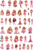 Cumpara ieftin Sticker decorativ Papusa Barbie, Waterproof 90x60 cm, 1305STK-2