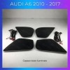 Lumini ambientale dedicate Audi A6 C7 2010-2017 capace difuzoare iluminate control telefon sau sistem original CarStore Technology