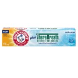 Pastă de dinți Arm &amp;amp; Hammer Plus TheraBreath Whitening, albire, mentă, 156 g