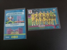 2 cartonase Romania la Euro 2020 Panini Preview