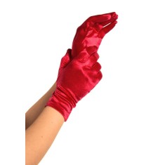 Manusi Satin Gloves - rosu S/L