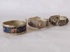 Lot de 3 Brățări Etnice Rigide - Stil Berber / Africa de Nord, Ornamentale