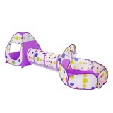 Cort de joaca pentru copii, 3 in 1, mov Z-TOOLS / ZTS 8462